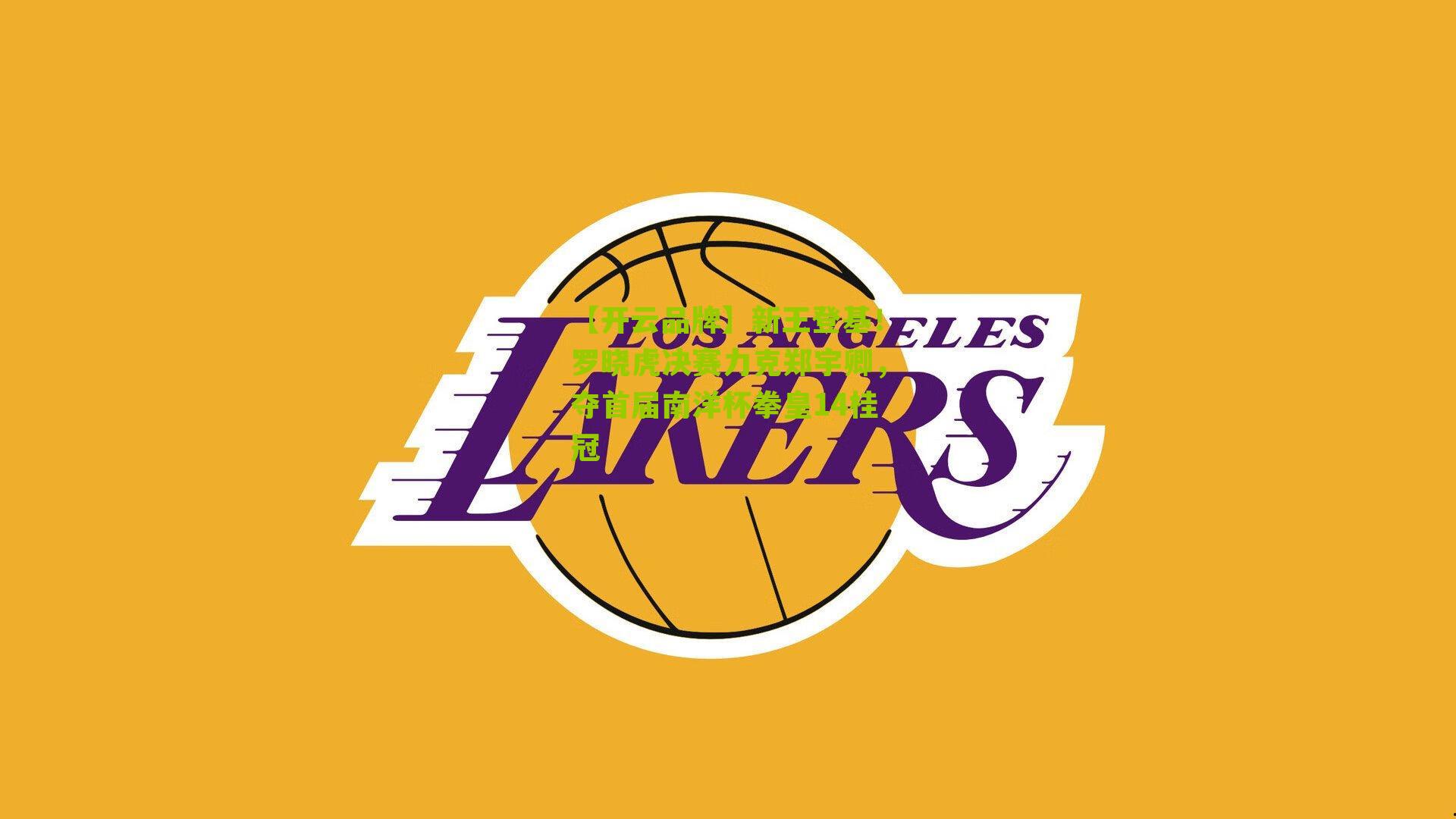 新王登基！罗晓虎决赛力克郑宇卿，夺首届南洋杯拳皇14桂冠